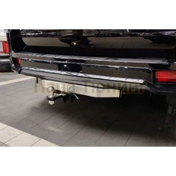 Фаркоп (оцинкованный, надпись Prado, шар E)ТСС для Toyota Land Cruiser Prado 150 Black Onyx 2020- Фаркоп (оцинкованный, надпись Prado, шар E)ТСС для Toyota Land Cruiser Prado 150 Black Onyx 2020-