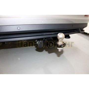 Фаркоп (оцинкованный, шар E нерж.)ТСС для Skoda Rapid 2020-