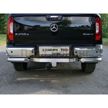 Фаркоп (надпись Mercedes-Benz, оцинкованный, шар Е нерж.)ТСС для Mercedes-Benz X-Class 2018- Фаркоп (надпись Mercedes-Benz, оцинкованный, шар Е нерж.)ТСС для Mercedes-Benz X-Class 2018-