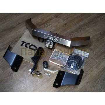 Фаркоп (оцинкованный, надпись Lexus, шар Е нерж.)ТСС для Lexus RX Long 2018- Фаркоп (оцинкованный, надпись Lexus, шар Е нерж.)ТСС для Lexus RX Long 2018-