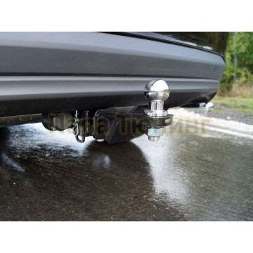 Фаркоп (оцинкованный, шар E нерж.)ТСС для Hyundai Tucson 2018-2021