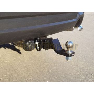 Фаркоп (оцинкованный, шар E нерж.)ТСС для Subaru Forester (S5) 2018-