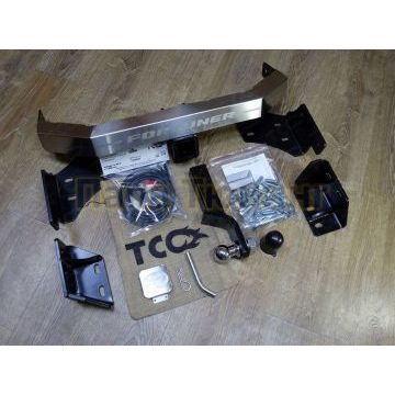 Фаркоп (оцинкованный, крюк Е, надпись Fortuner)ТСС для Toyota Fortuner TRD 2017- Фаркоп (оцинкованный, крюк Е, надпись Fortuner)ТСС для Toyota Fortuner TRD 2017-