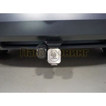 Фаркоп (оцинкованный, шар E нерж.)ТСС для Skoda Karoq 2020-