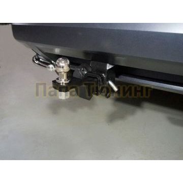 Фаркоп (оцинкованный, шар E нерж.)ТСС для Skoda Karoq 2020-