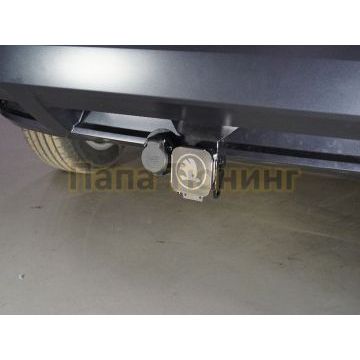 Фаркоп (оцинкованный, шар E)ТСС для Skoda Karoq 2020-