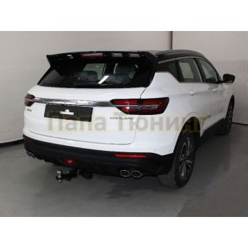Фаркоп (оцинкованный, шар E нерж.)ТСС для Geely Coolray 2020-2024