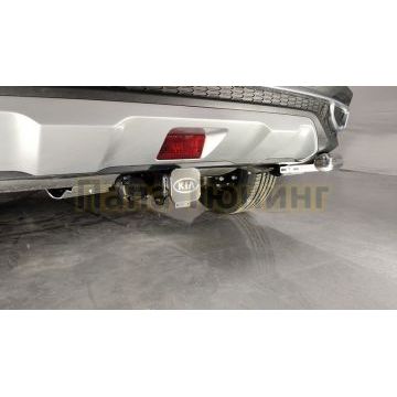 Фаркоп (оцинкованный, шар E)ТСС для Kia Seltos 2020-