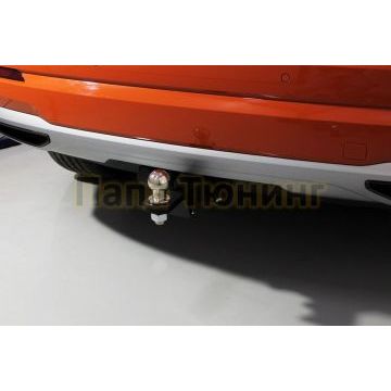 Фаркоп (оцинкованный, шар E нерж.) ТСС для Audi Q3 2019-