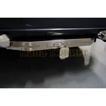 Фаркоп (оцинкованный, надпись Lexus, шар E)ТСС для Lexus GX 460 2019-