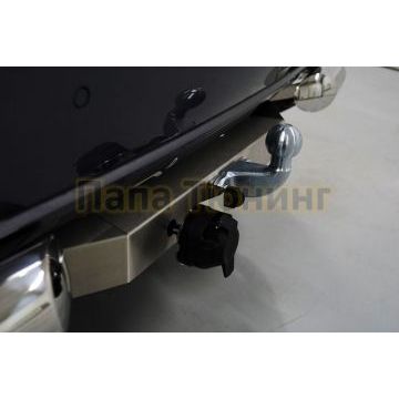 Фаркоп (оцинкованный, надпись Lexus, шар F)ТСС для Lexus GX 460 2019-