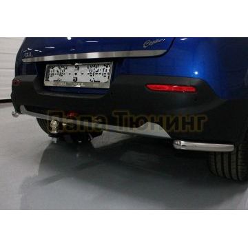 Фаркоп (оцинкованный, шар E)ТСС для Kia Soul 2019-