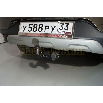 Фаркоп (оцинкованный, шар A)ТСС для Renault Logan Stepway 2018-