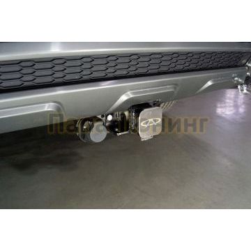 Фаркоп (оцинкованный, шар E нерж.) ТСС для Chery Tiggo 8 2020-/Chery Tiggo 8 PRO 2021-