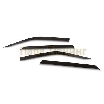 Дефлекторы окон, 4 шт. для RIVAL Renault Duster II HJD 2021- Дефлекторы окон, 4 шт. для RIVAL Renault Duster II HJD 2021-