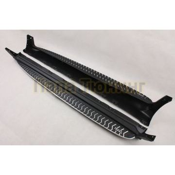 Пороги ОЕМ (елка)для Chery Tiggo 5 2014-2019