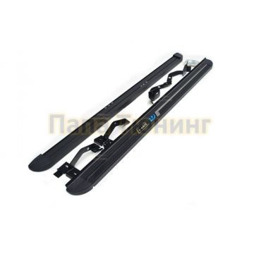 Пороги ОЕМ для Jaguar F-Pace 2016-