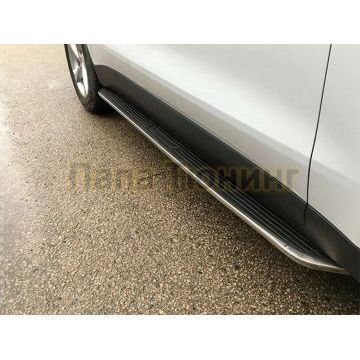 Пороги ОЕМ для Jaguar F-Pace 2016-