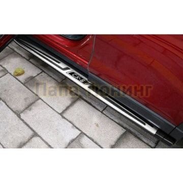 Пороги ОЕМ для Mazda CX-5 2017-