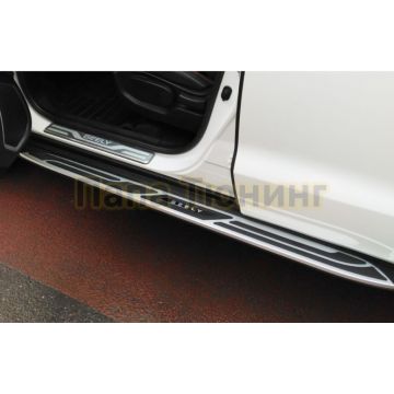 Пороги ОЕМ для Geely Emgrand X7 2019-