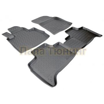 Коврики в салон Norplast полиуретан чёрные для Audi Q7 2006-2014 Коврики в салон Norplast полиуретан чёрные для Audi Q7 2006-2014