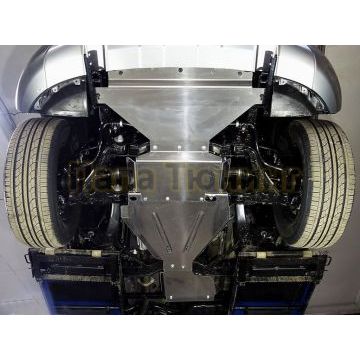 Защиты комплект (алюминий) 4мм (радиатор, картер, редуктор, кпп, рейка, раздатка) ТСС для с 2020- Защиты комплект (алюминий) 4мм (радиатор, картер, редуктор, кпп, рейка, раздатка) ТСС для с 2020-