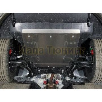 Защита картера и КПП (алюминий) 4мм ТСС для Geely Coolray 2020-2024 Защита картера и КПП (алюминий) 4мм ТСС для Geely Coolray 2020-2024