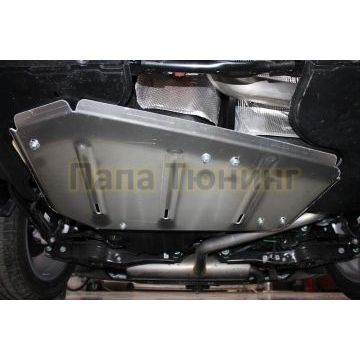 Защита бака (алюминий) 4мм ТСС для Audi Q3 2019- (1.4 2WD) Защита бака (алюминий) 4мм ТСС для Audi Q3 2019- (1.4 2WD)