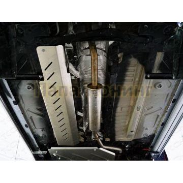 Защита топливных магистралей (алюминий) 4 мм ТСС для Renault Arkana 2019- Защита топливных магистралей (алюминий) 4 мм ТСС для Renault Arkana 2019-