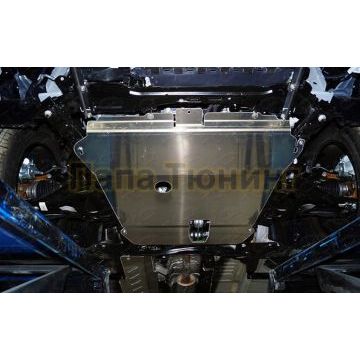 Защита картера и КПП (алюминий) 4мм ТСС для Renault Arkana 2019- Защита картера и КПП (алюминий) 4мм ТСС для Renault Arkana 2019-