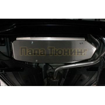 Защита бака (алюминий) 4 мм ТСС для Kia Soul 2019-