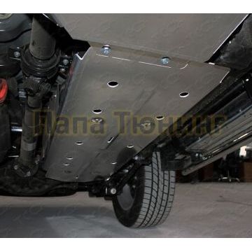 Защита бака (алюминий) 4мм ТСС для Haval H9 (2.0 TD, 2.0 бензин) 2017-2024 Защита бака (алюминий) 4мм ТСС для Haval H9 (2.0 TD, 2.0 бензин) 2017-2024