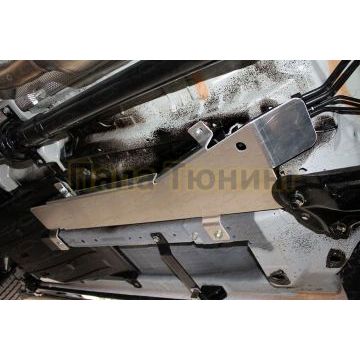 Защита топливных магистралей (алюминий) 4 мм ТСС для Haval F7 (1,5 4WD Premium) 2019-