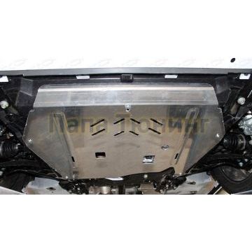 Защита картера и КПП (алюминий) 4мм ТСС для Haval F7 (1,5 4WD Premium) 2019-