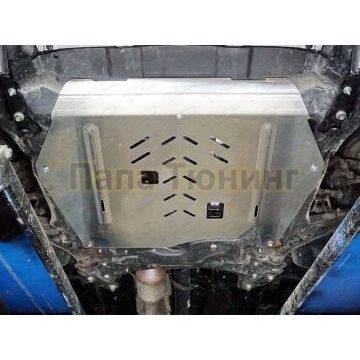 Защита картера и КПП (алюминий) 4мм ТСС для Haval H6 (1,5 turbo MT) 2015- Защита картера и КПП (алюминий) 4мм ТСС для Haval H6 (1,5 turbo MT) 2015-