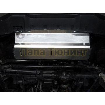 Защита рулевых тяг (алюминий) 4мм ТСС для Jeep Wrangler 5D (2.0Т, JL) 2018-