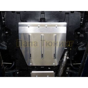 Защита картера малая (алюминий) 4 мм ТСС для Subaru Forester (S5) 2018-