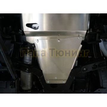 Защита КПП (алюминий) 4мм ТСС для Mercedes-Benz X-Class (2.5 л.) 2018- Защита КПП (алюминий) 4мм ТСС для Mercedes-Benz X-Class (2.5 л.) 2018-