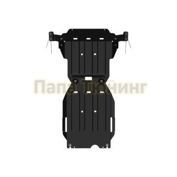 Защита КПП сталь 2,5 мм Шериф для Isuzu D-MAX 2012 -/Isuzu D-MAX 2017-