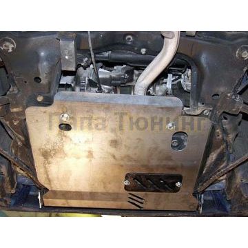 Защита картера и КПП сталь 2,0 мм Шериф для Daihatsu Sirion 1998 - 2005/Dongfeng H30 Cross 2015-