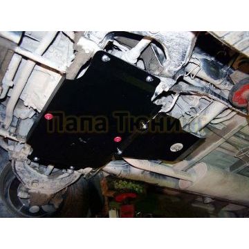 Защита картера и КПП сталь 2,0 мм Шериф для Ssang Yong Istana 1995 - 2003 Защита картера и КПП сталь 2,0 мм Шериф для Ssang Yong Istana 1995 - 2003