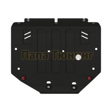 Защита картера и КПП сталь 2,0 мм Шериф для Chery Tiggo 4 2019 -/Chery Tiggo 8 2020 -