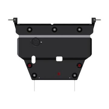 Защита картера и КПП сталь 2,0 мм Шериф для Changan CS35 Plus 2019-2023