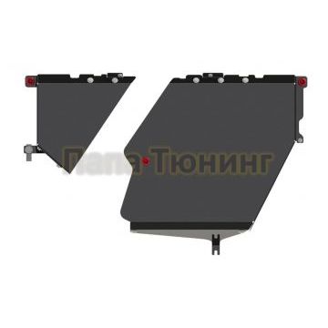 Защита топл. бака сталь 2,0 мм Шериф для Geely Emgrand GS 2019 -