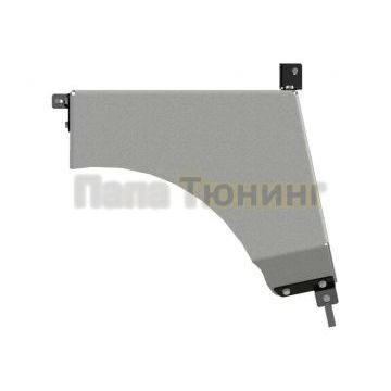 Защита адсорбера алюминий 4 мм Шериф для Geely Emgrand 7 2018-2024