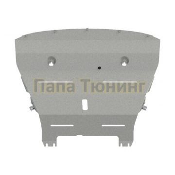 Защита картера и КПП алюминий 4 мм Шериф для Geely Emgrand X7 2018 -