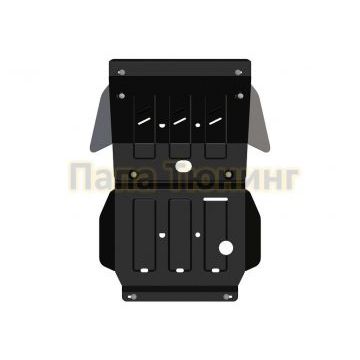 Защита картера и рулевых тяг сталь 2,5 мм Шериф для Foton Sauvana 2018 - Защита картера и рулевых тяг сталь 2,5 мм Шериф для Foton Sauvana 2018 -