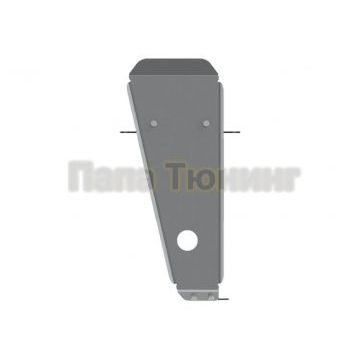 Защита редуктора алюминий 4 мм Шериф для Geely Atlas 2018 -2024 Защита редуктора алюминий 4 мм Шериф для Geely Atlas 2018 -2024