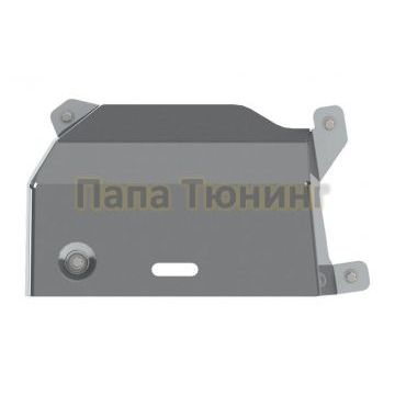 Защита адсорбера алюминий 4 мм Шериф для Geely Atlas 2018 -2024 Защита адсорбера алюминий 4 мм Шериф для Geely Atlas 2018 -2024