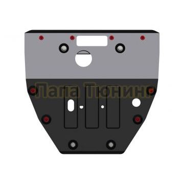 Защита картера и КПП сталь 2,0 мм Шериф для FAW Besturn 2013 -